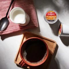 Folgers Breakfast Blend Mild Roast Coffee - Keurig K-Cup Pods - 24ct