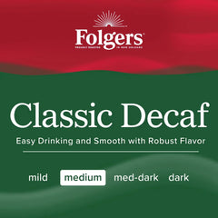 Folgers Classic Medium Roast Instant Coffee - Decaf - 8oz