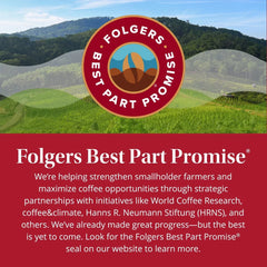 Folgers Classic Medium Roast Keurig K-Cup Coffee Pods - 10ct